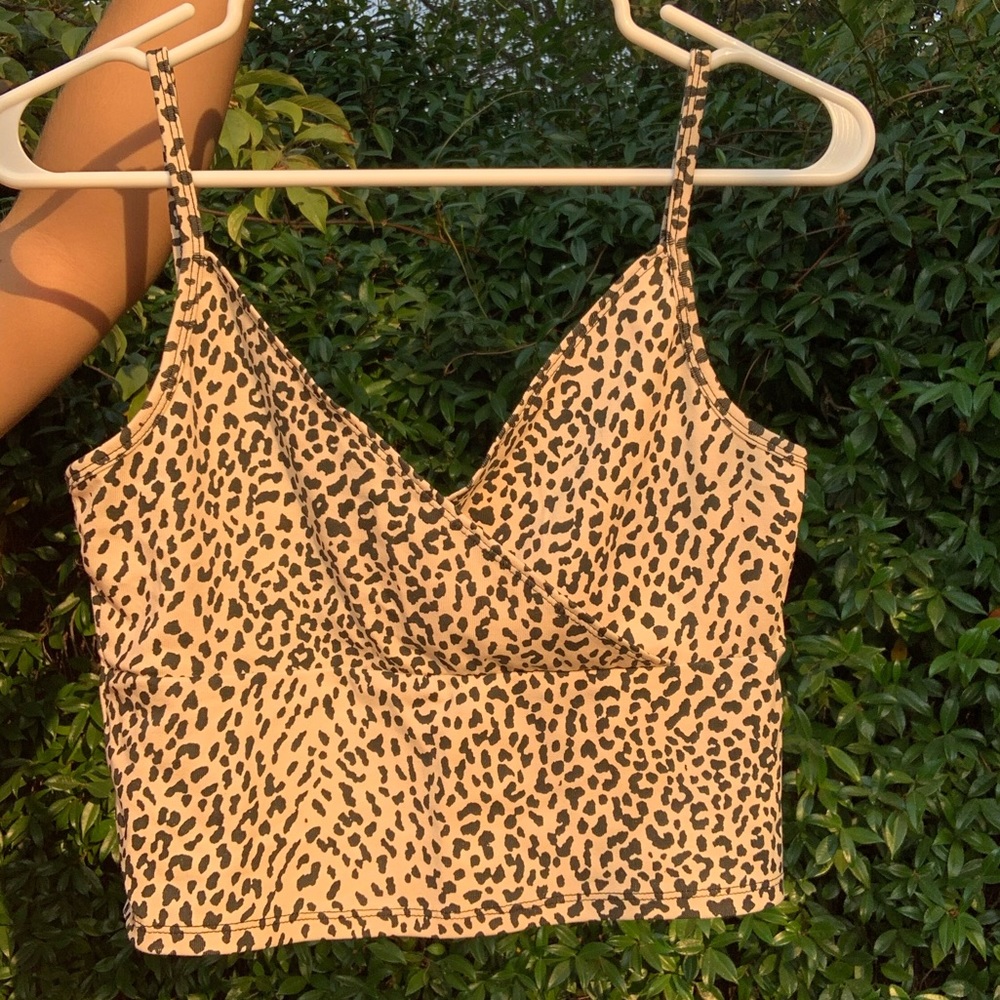 Leopard Print Cami Top